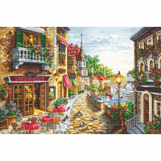 Leti904 Набор для вышивания LetiStitch 'Приглашение на обед' 45*30см